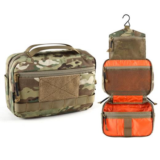 【500D尼龙 防泼耐造 堆料狂魔】轻量化多功能战术运动训练背心胸挂/洗漱包/钓鱼包ds（dq） 商品图12