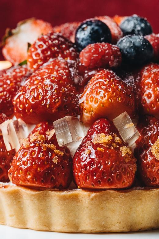 冬日草莓海盐奶盖派（圣诞限定款可选） 商品图7