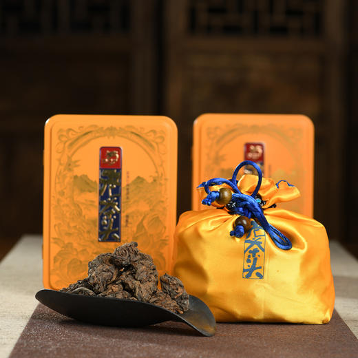 龙园几棵树陈年老茶头散茶普洱茶熟茶300克 商品图5