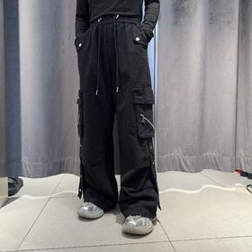 N全橡筋多口袋链条工装长裤41030（黑） 冬季 144010500321