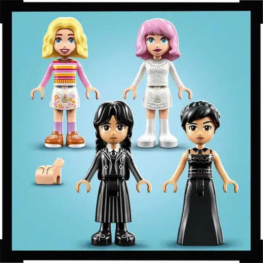 乐高 星期三与伊妮德的寝室LEGC76781 商品图2