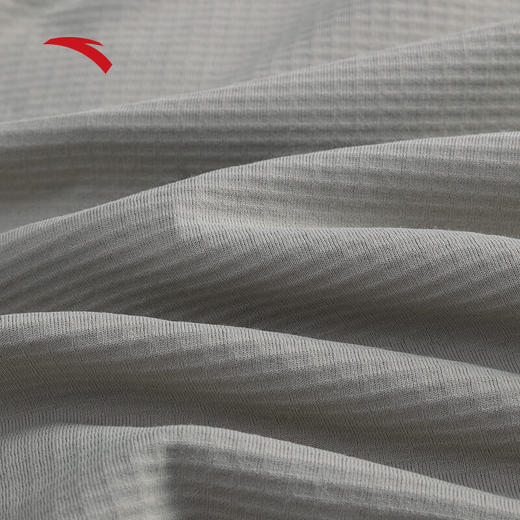 安踏运动长袖男冬季加绒保暖户外运动半拉链针织衫长T恤152446402 商品图4