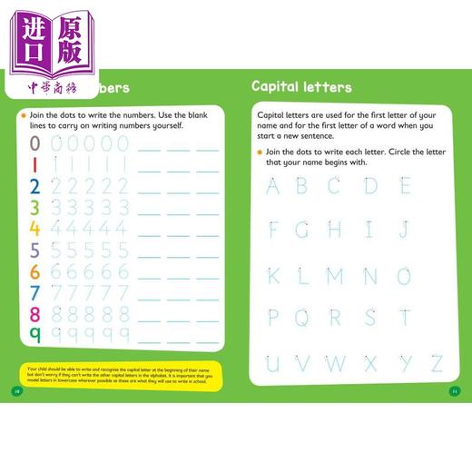 预售 【中商原版】柯林斯易学儿童 写作练习册 3-5岁 Writing Workbook Ages 3-5 英语写作 低幼启蒙英文原版Collins Easy Learning 商品图3