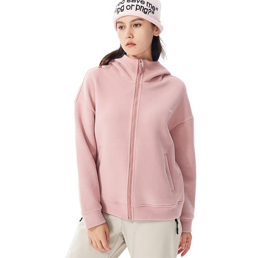 【新一代3.0 热皮柔卡呢外套】【专柜品质】男女同款防风加厚连帽卫衣外套 轻暖舒适有型轻户外运动外套 商品图4