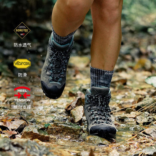 【新到货】SCARPA 冈仁波齐  男女GTX防水防滑耐磨高帮徒步鞋（TBZG） 商品图1