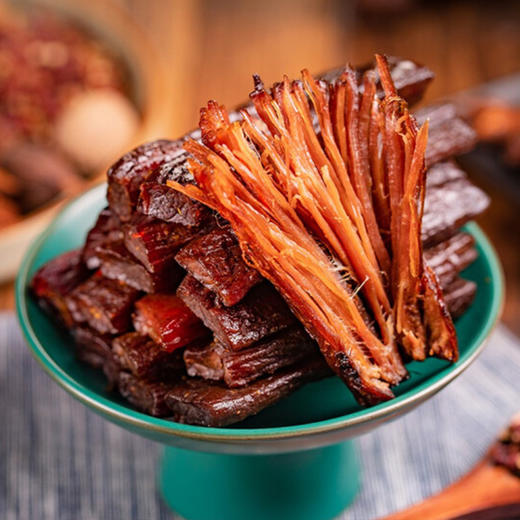 草原姑娘内蒙古手撕风干牛肉干牛肉脆片灯影牛肉高蛋白健康营养休闲零食合集 商品图8