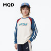 【MQD】【170】童装男童华夫格撞色拼块T恤春装新款儿童插肩袖上衣 商品缩略图1