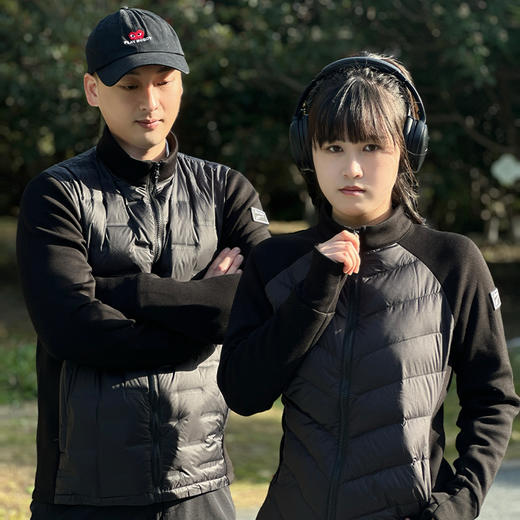 多威防风跑步运动白鸭绒男拼接羽绒服2642368 商品图6