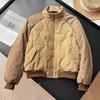 外贸原单！2024新款女士气绒夹克美式飞行员宽松立领羽绒棉衣夹棉！ 商品缩略图3