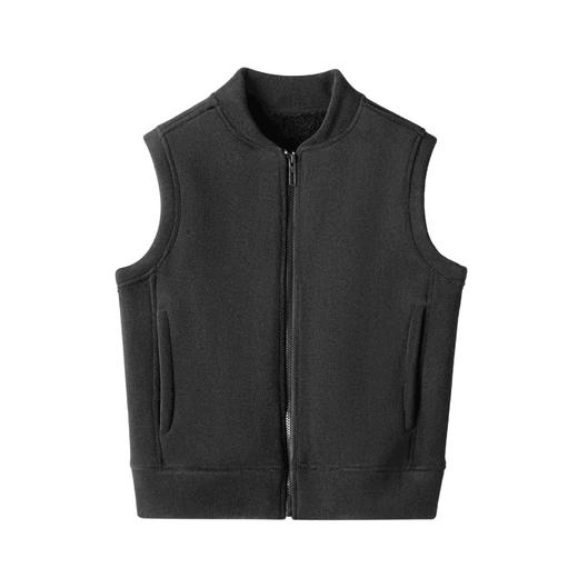 百媚生 奥利绒立领拉链马甲女士秋冬季防风保暖背心L347 商品图5