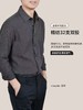 绵羊毛长袖衬衫男厚款2025新款商务休闲中老年磨毛衬衫 商品缩略图0