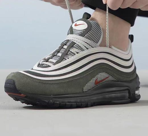 479.9秒杀Nike耐克 Air Max 97男子缓震子弹头透气耐磨跑步鞋 （线下同时售卖  不保证有货  无原装鞋盒  介意勿拍）552958-CY 商品图0