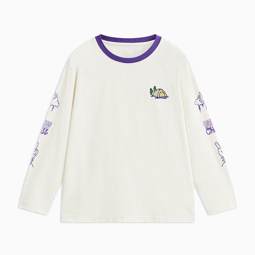 【MQD】童装男童纯色长袖打底衫春装新款儿童圆领内搭T恤上衣 商品图3