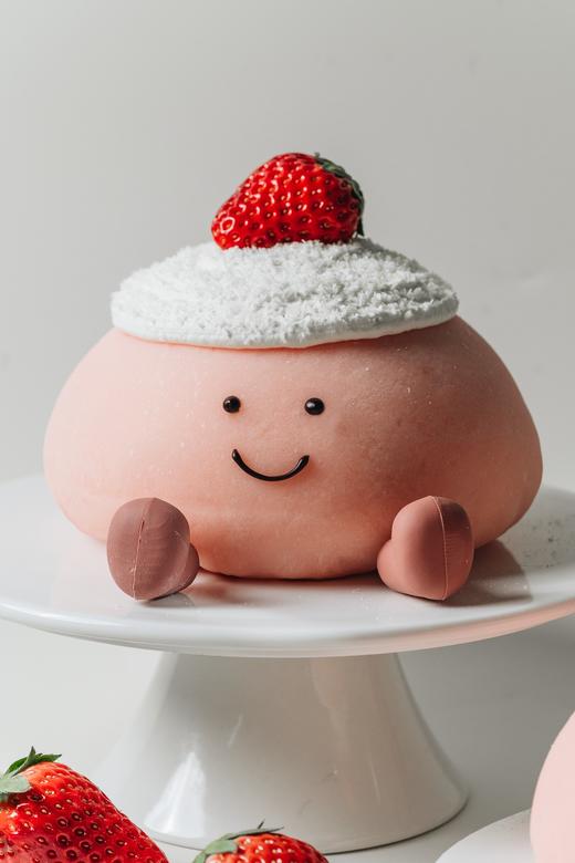 草莓捏捏大福（ 雪媚娘口感） 商品图2