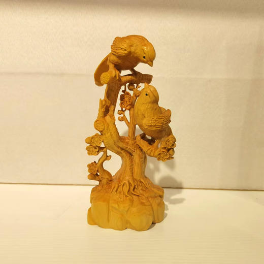 双喜喜上梅梢摆件 商品图0