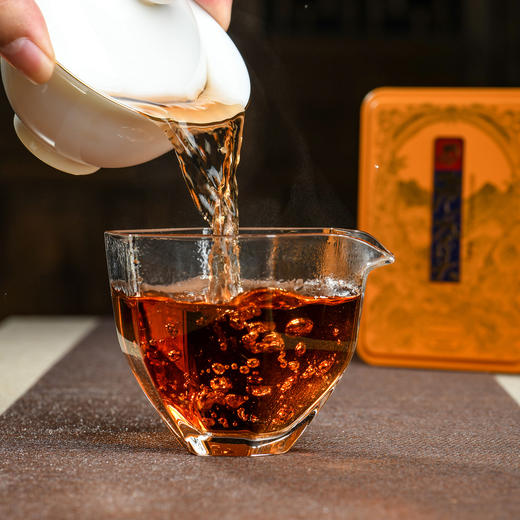 龙园几棵树陈年老茶头散茶普洱茶熟茶300克 商品图6