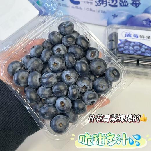 【抚仙湖 蓝莓】用全国水质好的抚仙湖水灌溉的，长出的蓝莓水灵饱满，汁多肉甜，果皮厚厚，其中的花青素和维生素含量超高，爱护眼睛就多吃蓝莓！！ 商品图5