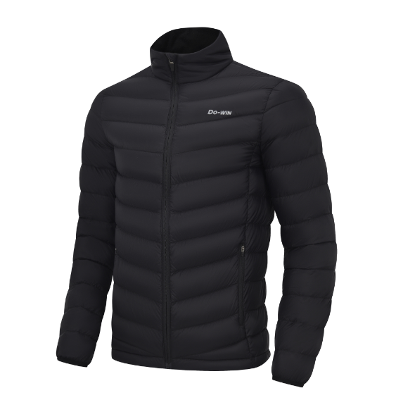 多威运动款轻薄羽绒服男女款保暖休闲2422004B-M