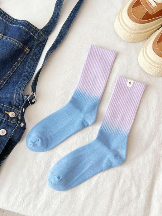 Icicle之禾夏日配色袜子夏天的清爽色！！好像青柠汽水的配色，一眼就超清凉哈哈！（CO） 商品图2