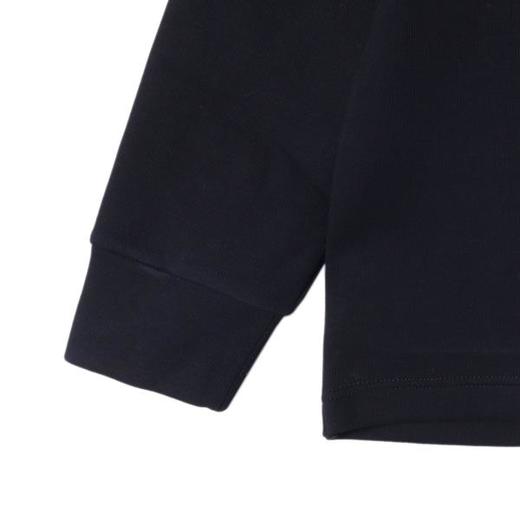 WY848秋冬季新款时尚个性韩版撞色不规则立领套头卫衣百搭休闲简约上衣 商品图4