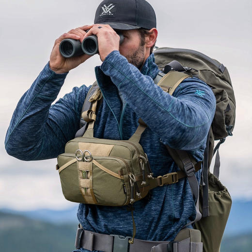 【500D尼龙 防泼耐造 堆料狂魔】轻量化多功能战术运动训练背心胸挂/洗漱包/钓鱼包ds（dq） 商品图1