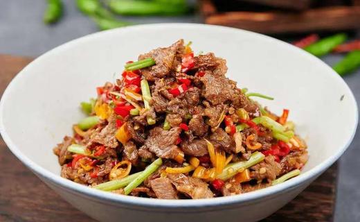 小炒黄牛肉（黄牛肉180g） 商品图0