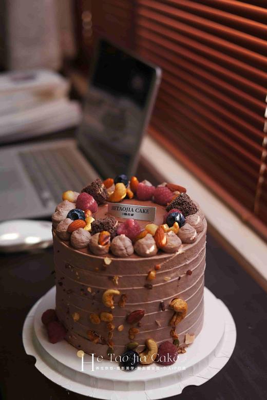 0蔗糖低碳生酮巧克力坚果蛋糕 商品图2