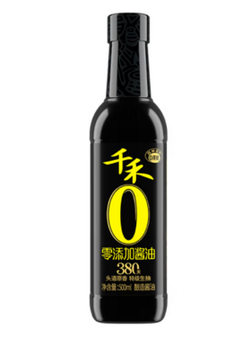 千禾零添加380天生抽500ml-6007