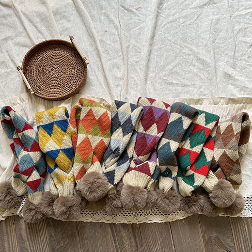 【儿童围巾！男女宝宝交叉围脖】超厚保暖，宝贝防风；舒适亲肤，柔情呵护；秋冬热款，男女通用；帅气时尚，萌娃必备！ 商品图3