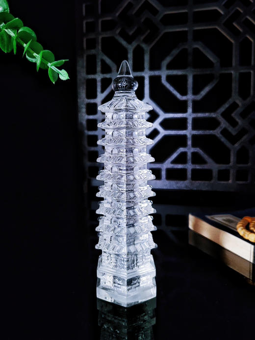 天然白水晶——文昌塔 商品图2
