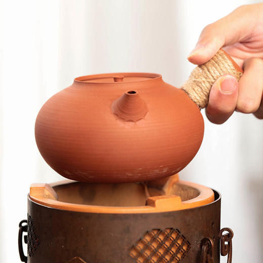 广诚行两用红泥炉、朱砂壶与月光壶 商品图3