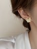 赵丽颖同款手工嵌锆钻自然贝母法式优雅925银耳钉 商品缩略图4