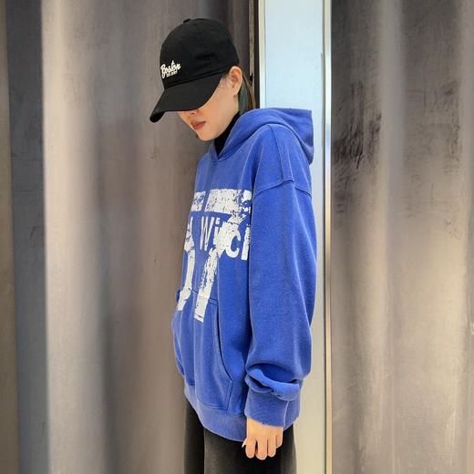 N2连帽数字大图印花长袖卫衣（蓝） 冬季 144090090321 商品图2