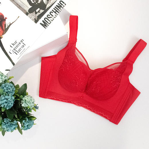 【129元1件】无磁红色调整文胸-2243111 商品图0