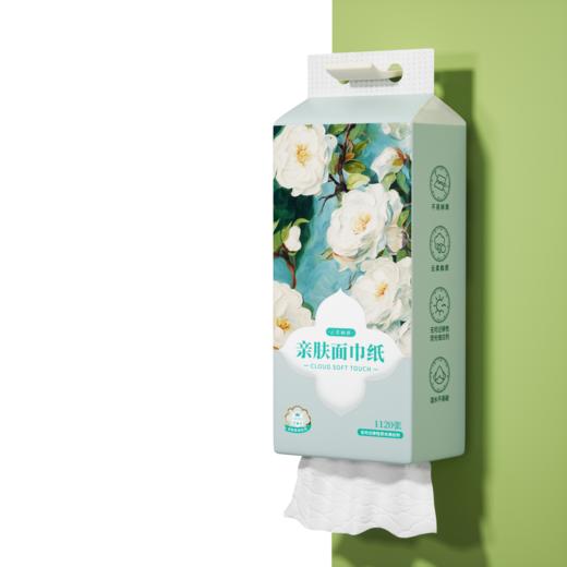 【自营】蓝漂浣馨系列悬挂式纸巾抽纸底部挂抽纸餐巾纸卫生纸擦手纸1提FCS-52432 商品图0