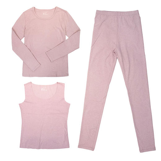 【129元1套，239元2套】女士暖羊绒三件套-2243528 商品图2