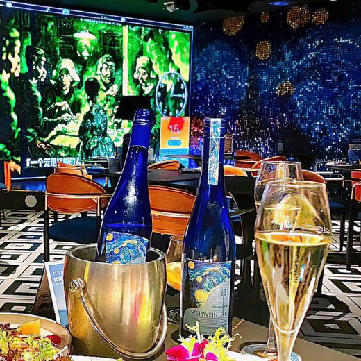 疯抢中！！【下单即送高端手提礼盒】【德国原瓶进口】梵高星月夜甜白葡萄酒 10.5%vol 750ml*4瓶 商品图1