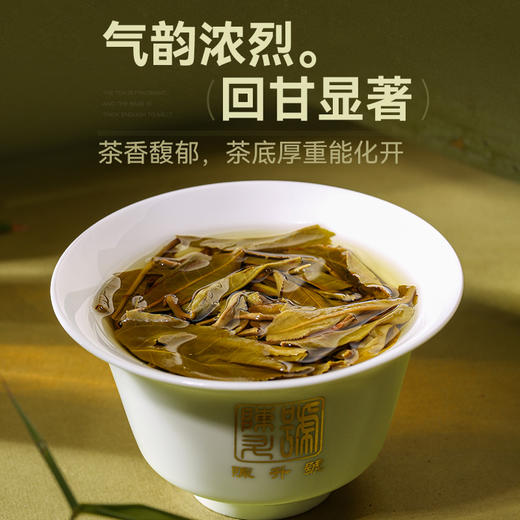 陈升号 2024年陈升匠心357g（生茶） 商品图2