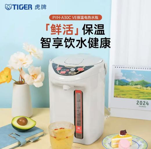 虎牌-电热水瓶智能3段真空保温电热水壶 PYH-A30C 商品图0