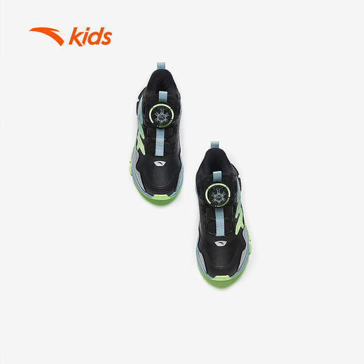 安踏儿童棉鞋男女小童鞋2024冬季加绒保暖棉靴312449974N【男革面】312449974N 商品图2