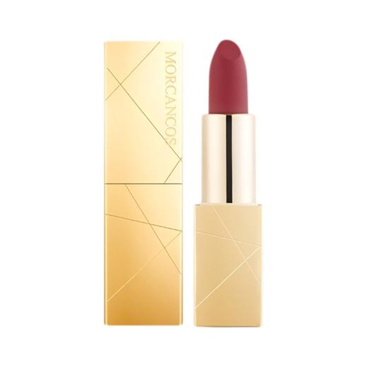 摩肯 琉金柔雾唇膏 603号 粉雾奶桃 3.7g 商品图0