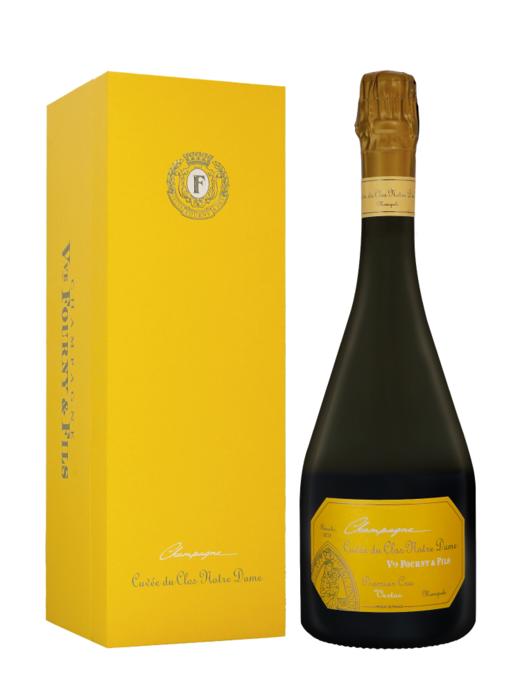 2013 Veuve Fournu & Fils Clos Faubourg du Notre-Dame Brut Blanc de Blancs 1er 芙妮香槟圣母园年份香槟独占一级园（礼盒装） 商品图1