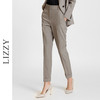 LIZZY早秋通勤简约翻边小脚裤职业西装裤子7713 商品缩略图1