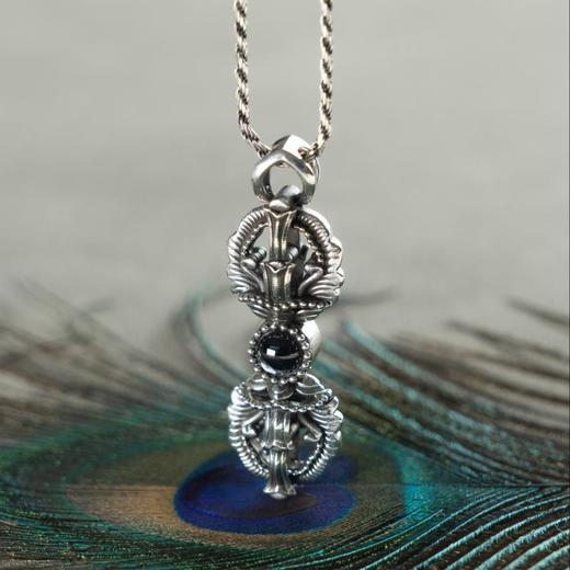 【三怙主系列】金刚杵吊坠 力量象征 醍醐原创 藏式饰品 商品图0