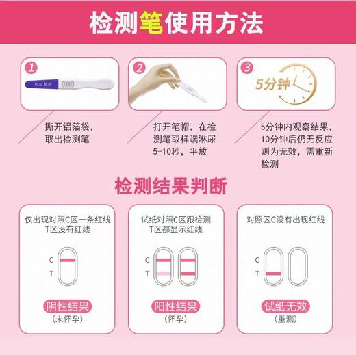 毓婷笔型早早孕验孕棒验孕笔1支 商品图2