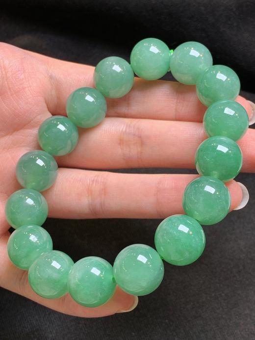 13mm单圈翡翠手串 商品图2