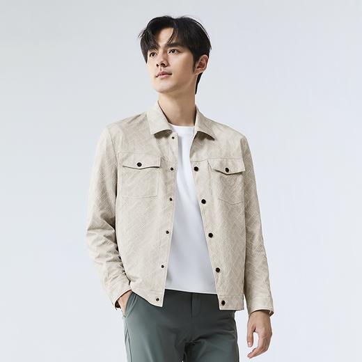 柒牌工装翻领夹克男2025春季新款时尚潮流休闲百搭男士茄克衫外套128K71290 商品图1