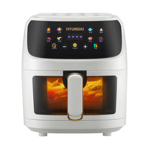 HYUNDAI现代 空气炸锅QC-ZG5645A（绿色） 商品图4