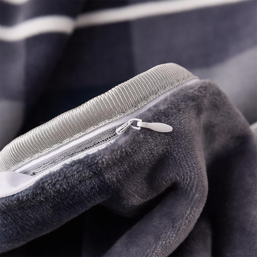 牛奶绒学生三件套保暖舒适畅销款式 商品图2