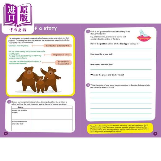 【中商原版】Story Writing Ages 5-7 Collins Easy Learning 英文原版 柯林斯易学儿童 故事写作 5-7岁 KS1小学英语 商品图1